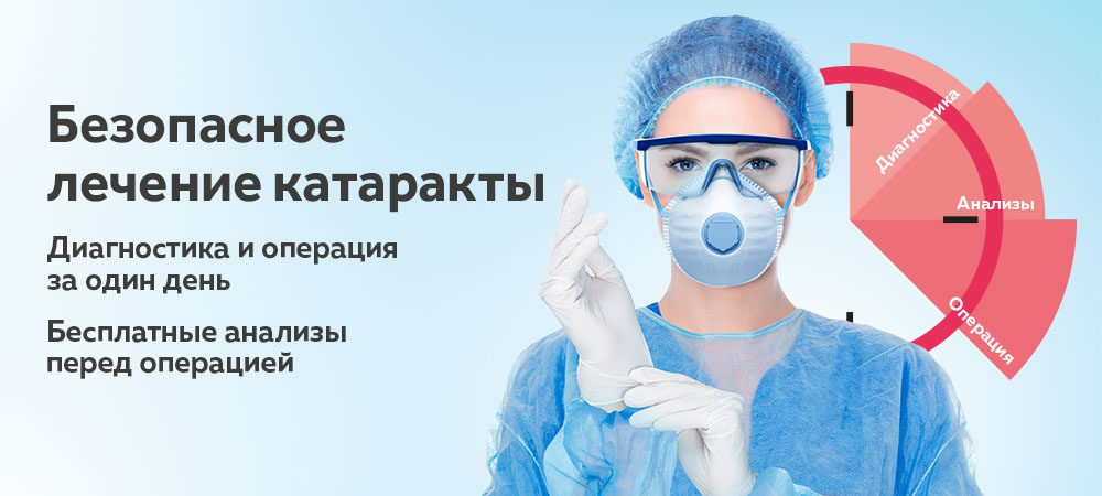 Лечение катаракты без тревог и волнений 